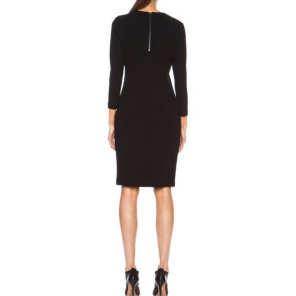 Vince Classic Black Long Sleeve Dress - Picture 2 of 4